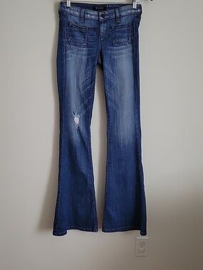 Guess Women's Low-Rise Flared Jeans- Size 24